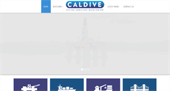 Desktop Screenshot of caldive.co.uk